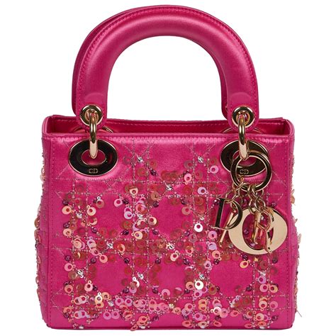 pink dior bag|mini lady dior bag pink.